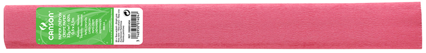 CANSON Krepppapier-Rolle, 32 g/qm, Farbe: pastellrosa (60) von Canson