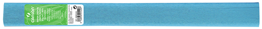 CANSON Krepppapier-Rolle, 32 g/qm, Farbe: türkis (25) von Canson