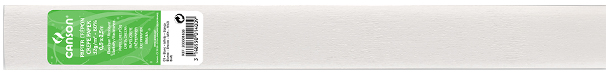 CANSON Krepppapier-Rolle, 32 g/qm, Farbe: weiß (1) von Canson