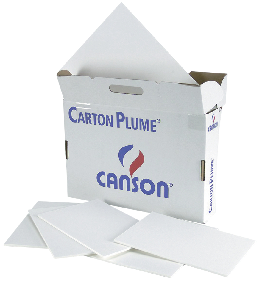 CANSON Leichtschaumplatte , Carton Plume, , 500 x 650 mm von Canson