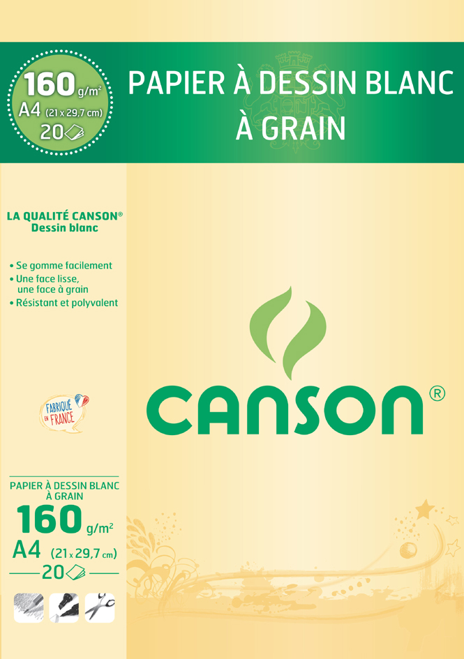 CANSON Malblock, DIN A4, 160 g/qm von Canson