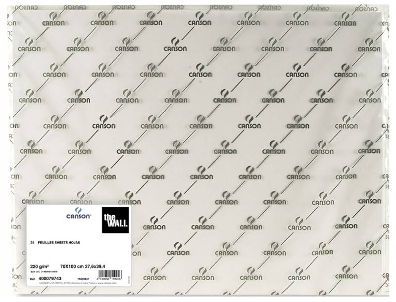 CANSON Zeichenpapier , The WALL, , 700 x 1.000 mm, 200 g/qm von Canson