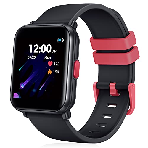 Smartwatch Fitnessuhr Armbanduhr Uhren Tracker - Smart Watch Kinder Mädchen Jungen 1,4 Touchscreen Sportuhr mit Schrittzähler Körpertemperatur Wecker Herzfrequenz Wasserdichte Kompatibel Android iOS Smartwatch Fitnessuhr Armbanduhr Uhren Tracker - Smart Watch Kinder Mädchen Jungen 1,4 Touchscreen Sportuhr mit Schrittzähler Körpertemperatur Wecker Herzfrequenz Wasserdichte Kompatibel Android iOS von Cantaos