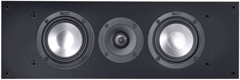 Atelier 550 Center-Lautsprecher schwarz seidenmatt von Canton