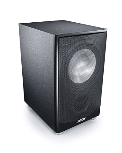 Canton AS 85.3 SC Leistungsstarke Aktiv-Subwoofer (200/280W) schwarz von Canton