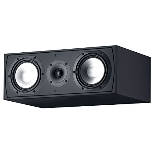 Canton GLE 455.2 Center Mittelkanallautsprecher, 80/140 Watt, schwarz von Canton