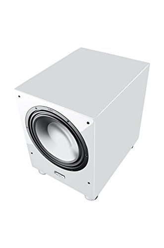 Canton Sub 1200 R Aktives Subwoofersystem (500/750 Watt, 1-er Stück) hochglanz-weiß von Canton