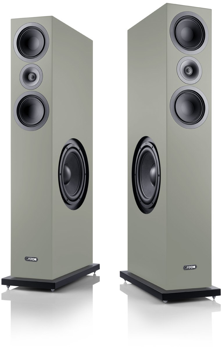 Karat GS /Paar Stand-Lautsprecher dusty green von Canton