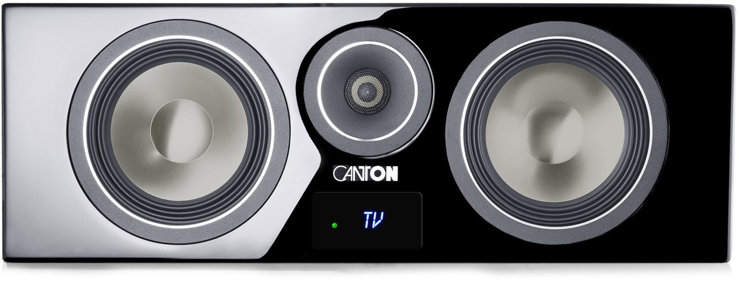 Smart Vento 5 Center-Lautsprecher hochglanz schwarz von Canton