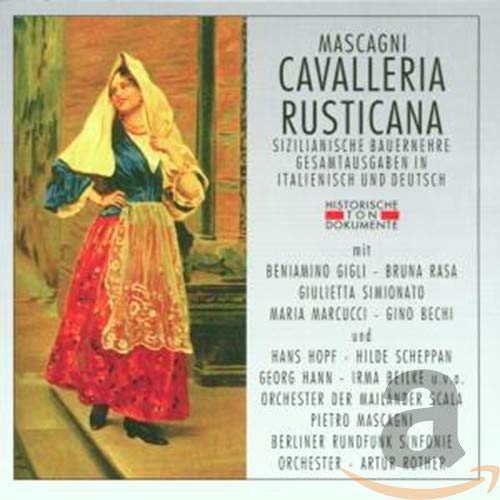 Cavalleria Rusticana (Ga,It.&d) von Cantus-Line (Da Music)