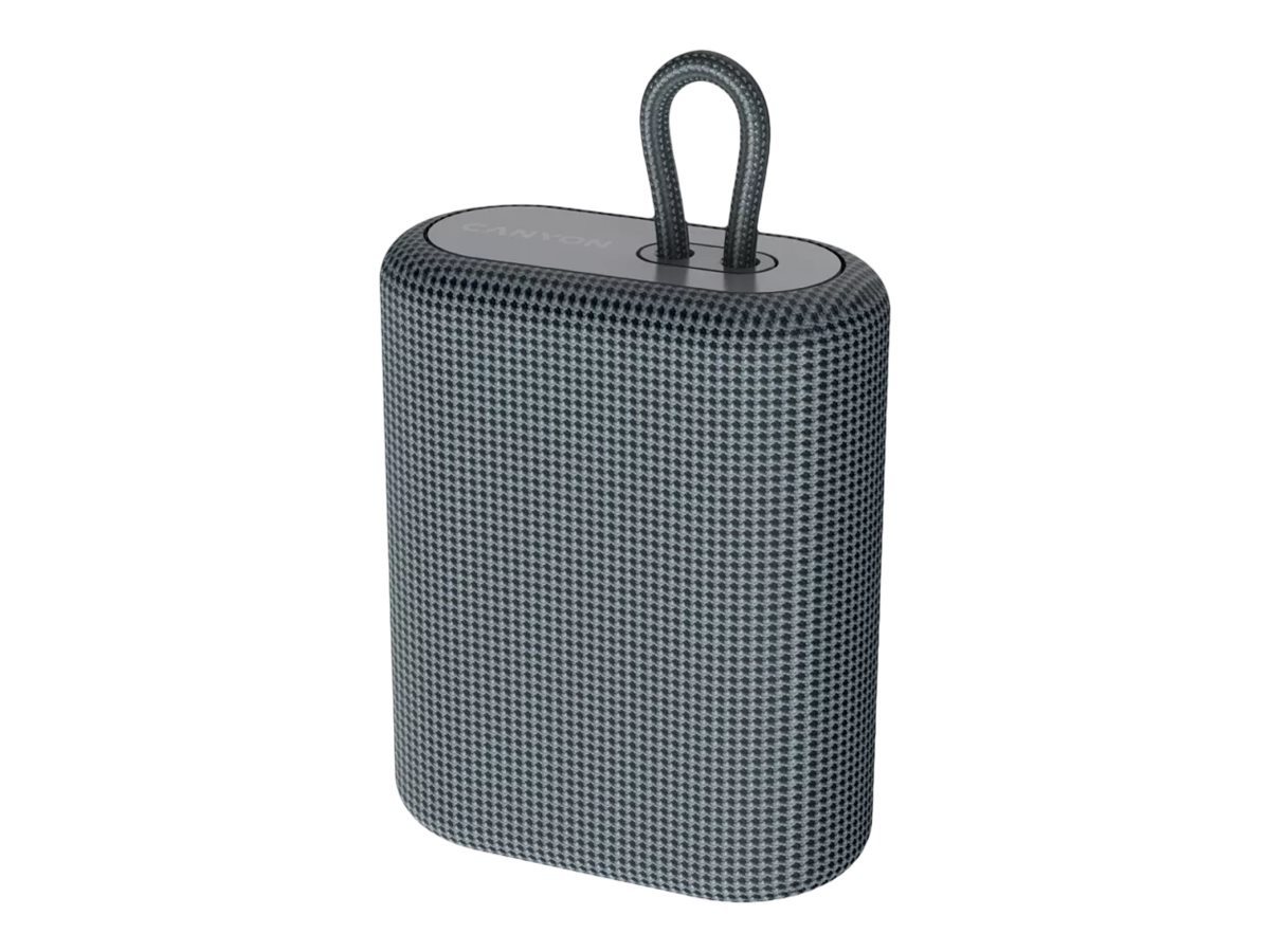 Canyon CANYON Bluetooth Speaker BSP-4 TF Reader/USB-C/5W grey retail PC-Lautsprecher Canyon CANYON Bluetooth Speaker BSP-4 TF Reader/USB-C/5W grey retail PC-Lautsprecher von Canyon