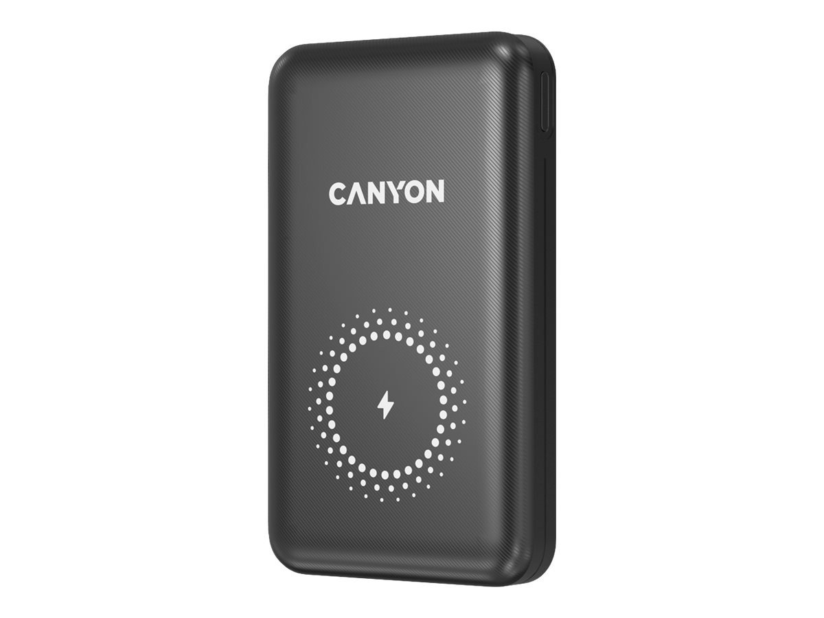 Canyon CANYON Powerbank PB-1001 10000 mAh PD/QC/Wireless black retail Powerbank Canyon CANYON Powerbank PB-1001 10000 mAh PD/QC/Wireless black retail Powerbank von Canyon