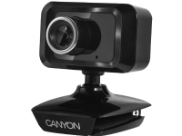 Canyon CNE-CWC1, 1,3 MP, 1600 x 1200 Pixel, 30 fps, USB 2.0, Schwarz, Clip / Ständer von Canyon
