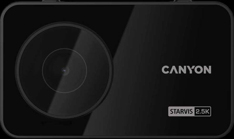 Canyon DVR25GPS - 3.0 IPS (640x360) - touch screen - WQHD 2.5K 2560x1440@60fps - NTK96670 - 5 MP CMOS Sony Starvis IMX335 image sensor - 5 MP camera - 140 Viewing Angle - Wi-Fi - GPS - Video camera database - USB Type-C - Supercapacitor (CND-DVR25GPS) von Canyon