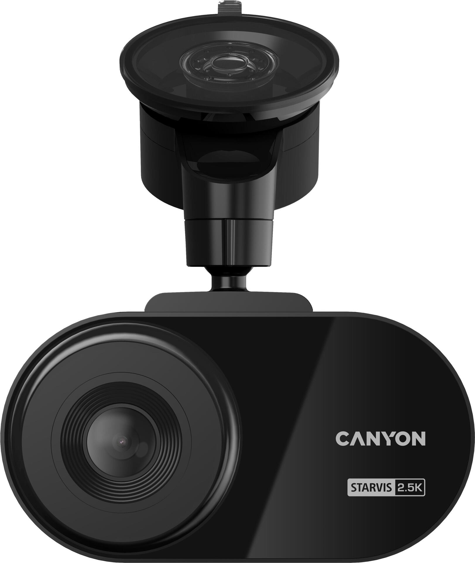 Canyon Dashcam DVR25 WQHD/2.5k/WiFi/App/SD-Card bk retail (CND-DVR25) von Canyon