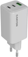 Canyon Ladegerät CU65ACC GaN 65W PD, 3-Port (USB-A/USB-C) WH retail (CNS-CUW65ACC) von Canyon
