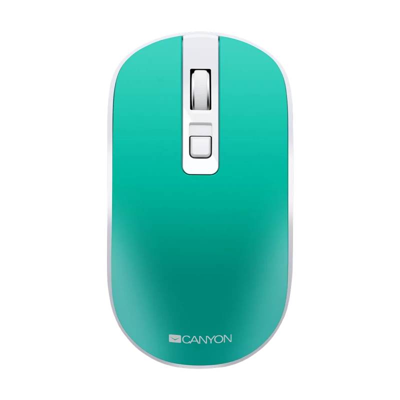 Canyon MW-18 Kabellose wiederaufladbare Maus B-Ware mit geräuschlosen Tasten, Drahtlose 2,4-GHz-Verbindung über USB-Empfänger von Canyon