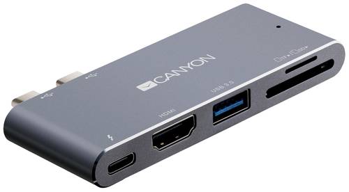 Canyon Mini-DisplayPort Adapter CNS-TDS05DG Passend für Marke: Apple USB-C® Power Delivery, integr von Canyon