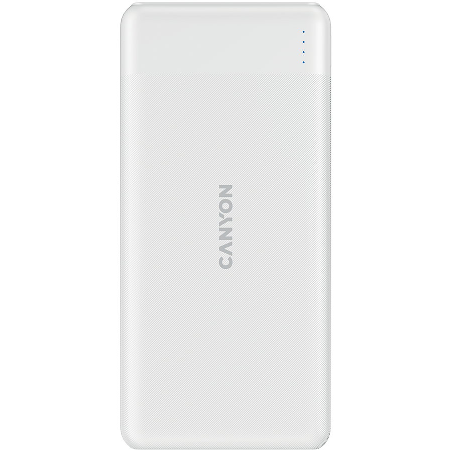 Canyon Powerbank PB-109 10000 mAh PD/QC/Lightning white retail (CNE-CPB1009W) von Canyon