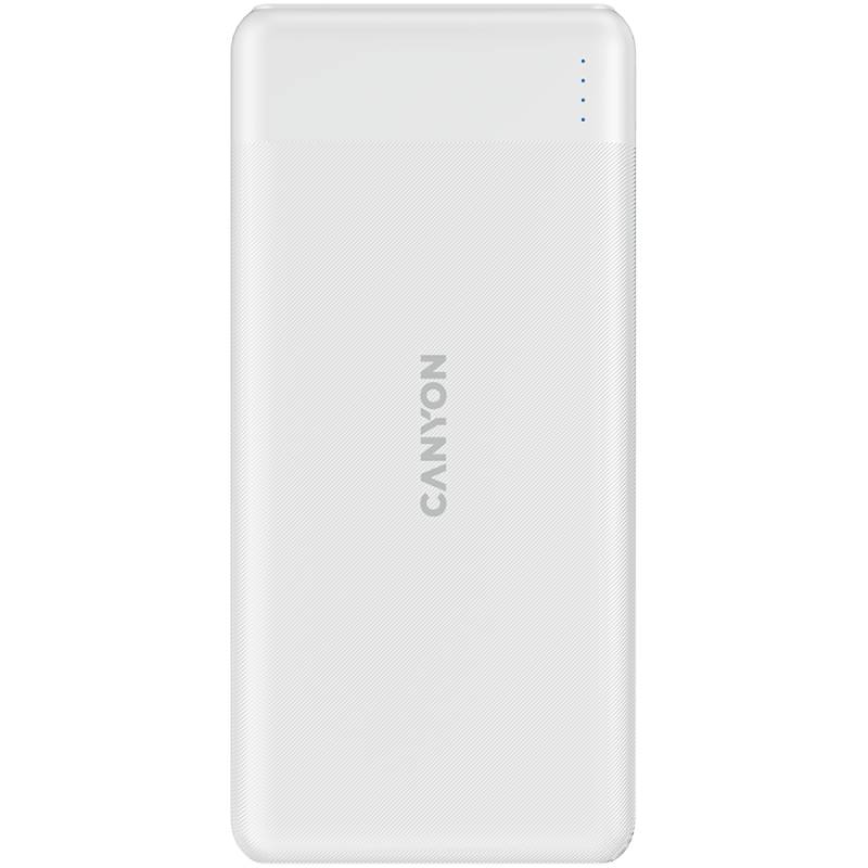 Canyon Powerbank PB-109 10000 mAh PD/QC/Lightning white retail (CNE-CPB1009W) von Canyon