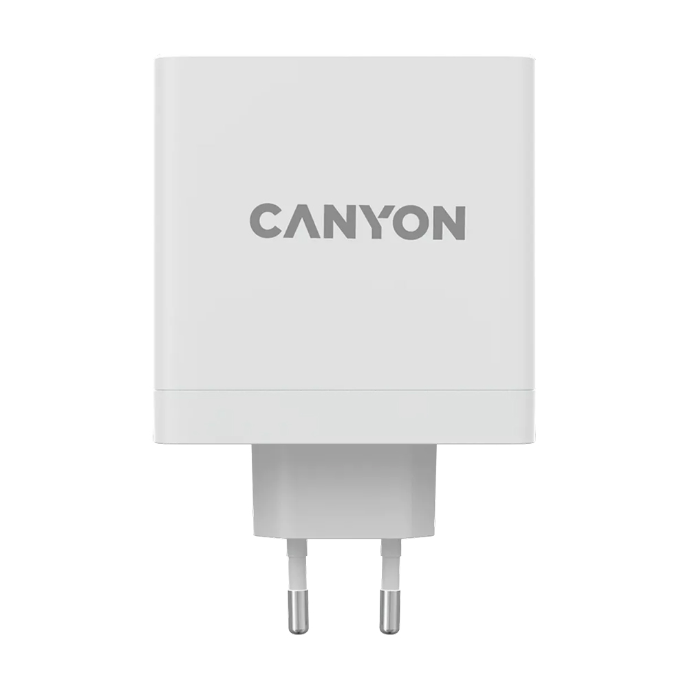 Canyon Schnellladegerät GaN H-140-01, PD- und QC3.0-Prot B-Ware Laden von 3 Geräten gleichzeitig, 1x USB Typ-C Anschluss 140W, 1x USB Typ-C Anschluss Canyon Schnellladegerät GaN H-140-01, PD- und QC3.0-Prot B-Ware Laden von 3 Geräten gleichzeitig, 1x USB Typ-C Anschluss 140W, 1x USB Typ-C Anschluss von Canyon