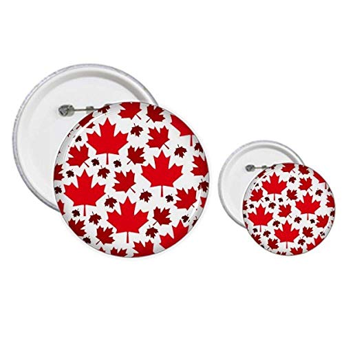 Kanada Flavor Leaves Kanadischer Ahorn-Flaggen-Anstecker, Button-Design-Kit, Bastelsets von CaoGSH