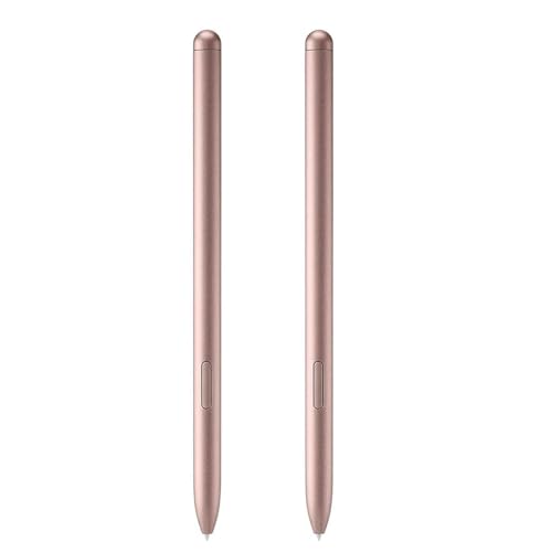 2 Stück Galaxy Tab S7 FE Pen Ersatz Pointer Stylus Pen für Samsung Galaxy Tab S7 FE S Pen Stylus, 4096 Druckempfindlichkeitsstufen (Gold) von CaoXiong