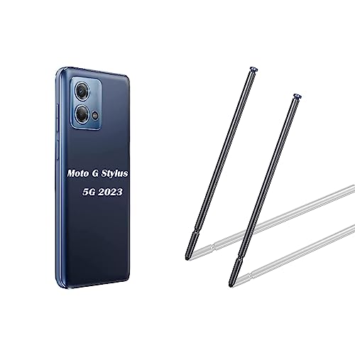 2 x Eingabestift für Moto G Stylus 5G 2023, Touchscreen-Ersatzteile, für Motorola G Stylus 2023 5G Touch Stylus S Pen (blau) von CaoXiong