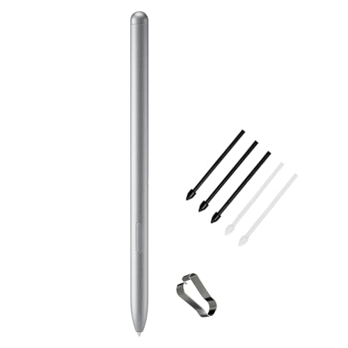 Galaxy Book 4 Pro 360 Stift für Samsung Book Pro 4 360 S Stift für Samsung Galaxy Book 4 360 Stylus Pen mit Stiftspitzen Ersatz (Silber) von CaoXiong