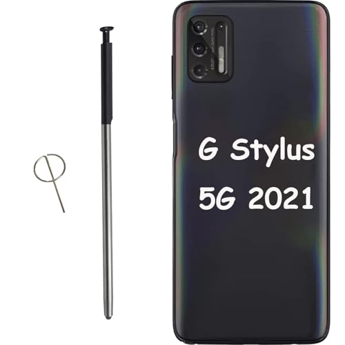 Schwarz Touch Pen Stylus 2021 Stift Ersatz für Motorola Moto G Stylus 2021 XT2115 Verison Touch Pen + Auswurfstift von CaoXiong