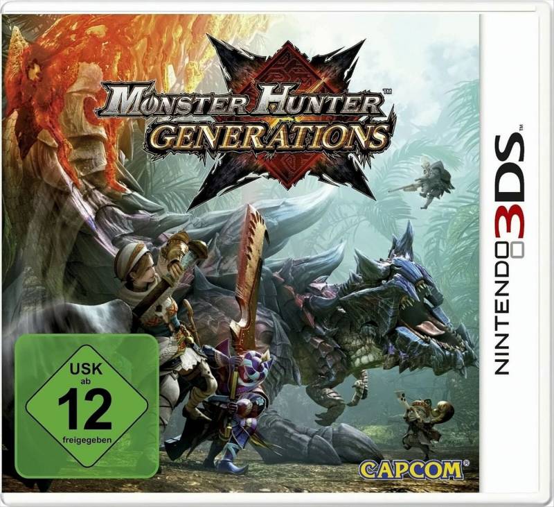 Monster Hunter: Generations Nintendo 3 DS Nintendo 3DS, Online spielbar von Capcom