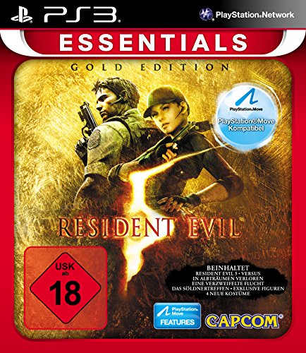Resident Evil 5 - Gold (Move-Edition) [Essentials] von Capcom