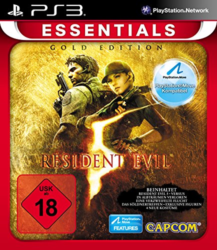 Resident Evil 5 - Gold (Move-Edition) [Essentials] von Capcom Entertainment Germany GmbH