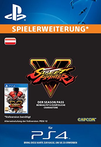 Street Fighter V - Season Pass 2016 [Spielerweiterung] [PS4 PSN Code - österreichisches Konto] von Capcom
