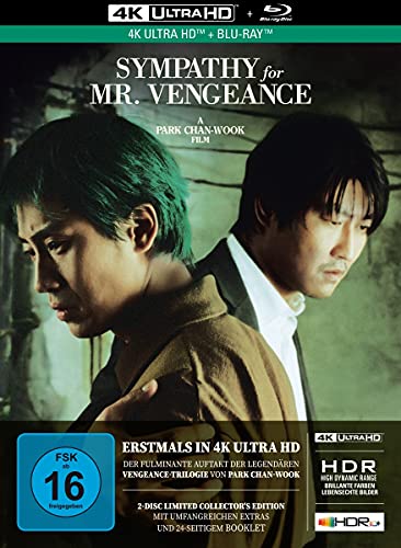 Sympathy for Mr. Vengeance - 2-Disc Limited Collector's Edition im Mediabook (4K Ultra-HD/Ultra-HD + Blu-Ray) von Capelight (Alive)