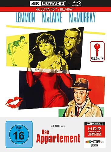 Das Appartement - 2-Disc Limited Collector's Edition im Mediabook (4K Ultra HD + Blu-ray) von Capelight Pictures