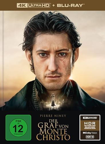 Der Graf von Monte Christo - 2-Disc Limited Collector's Edition im Mediabook (4K Ultra HD + Blu-ray) von Capelight Pictures