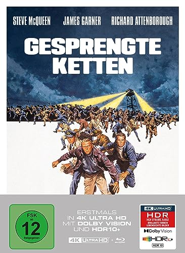 Gesprengte Ketten - 2-Disc Limited Collector's Edition im Mediabook (UHD-Blu-ray + Blu-ray) von Capelight Pictures