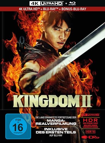 Kingdom 2 - Far and away - 3-Disc Limited Collector's Edition im Mediabook (4K Ultra HD) (+ Blu-ray) (+ Bonus-Blu-ray) von Capelight Pictures