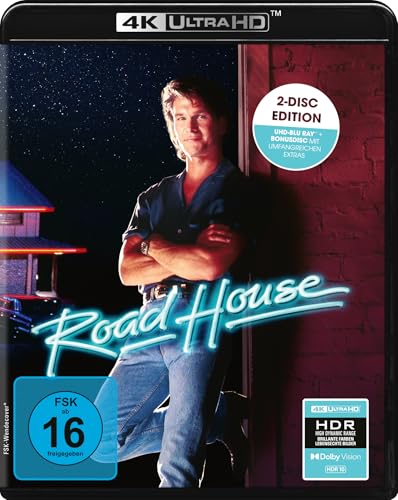 Road House - 2-Disc Edition (4K Ultra HD) (+ Bonus-Blu-ray) von Capelight Pictures