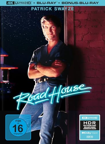 Road House - 3-Disc Limited Collector's Edition im Mediabook (4K Ultra HD) (+ Blu-ray + Bonus-Blu-ray) von Capelight Pictures