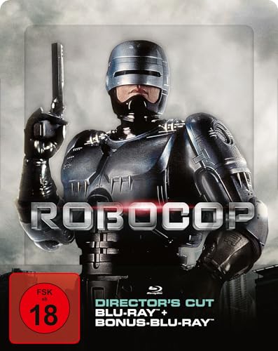 RoboCop (Director's Cut) - 2-Disc Limited SteelBook (Blu-ray + Bonus-Blu-ray) von Capelight Pictures