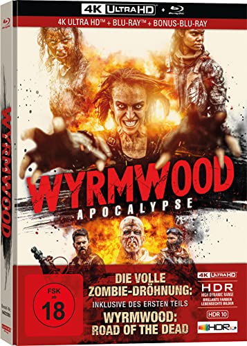 Wyrmwood: Apocalypse - 3-Disc Limited Collector's Edition im Mediabook (4K Ultra HD) (+ Blu-ray) (+ Bonus-Blu-ray) von Capelight Pictures