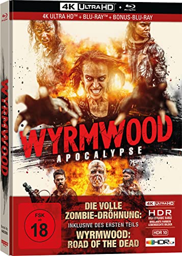 Wyrmwood: Apocalypse - 3-Disc Limited Collector's Edition im Mediabook (4K Ultra HD) (+ Blu-ray) (+ Bonus-Blu-ray) von Capelight (Alive)