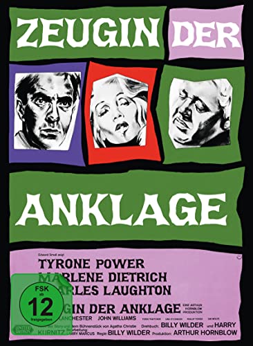 Zeugin der Anklage - 2-Disc Limited Collector's Edition im Mediabook (+ DVD) [Blu-ray] von Capelight Pictures