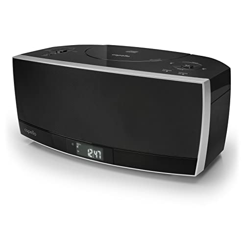 Capello Play it All CI302 Bluetooth-Stereo-Lautsprecher, kabellos, CD/FM, Schwarz Capello Play it All CI302 Bluetooth-Stereo-Lautsprecher, kabellos, CD/FM, Schwarz von Capello
