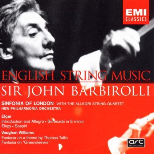 Sir John Barbirolli Conducts English String Music by Barbirolli, Elgar (1993) Audio CD von Capitol