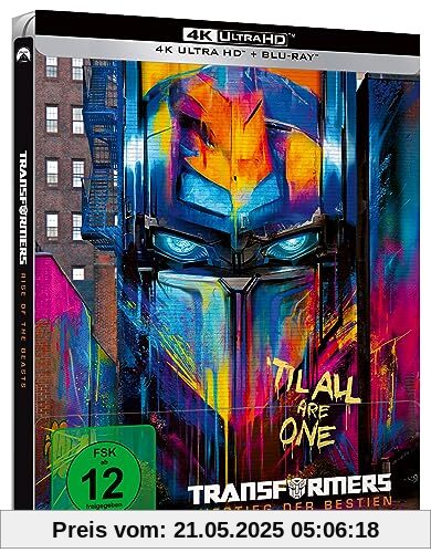 Transformers: Aufstieg der Bestien - Limited Steelbook [4K UHD] + [Blu-ray 2D] von Caple, Steven Jr.
