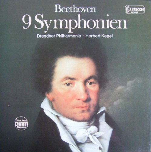 Beethoven: 9 Symphonien (Aufnahme: 1982-1983 Studio Lukaskirche Dresden) [Vinyl Schallplatte] [8 LP Box-Set] von Capriccio