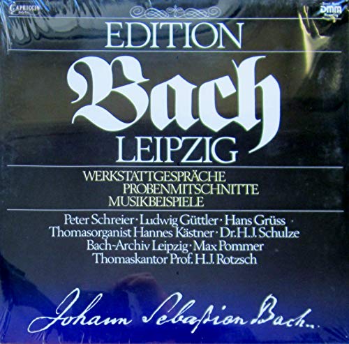 Edition Bach Leipzig: Werkstattgespräche - Probenmitschnitte - Musikbeispiele [Vinyl LP] von Capriccio